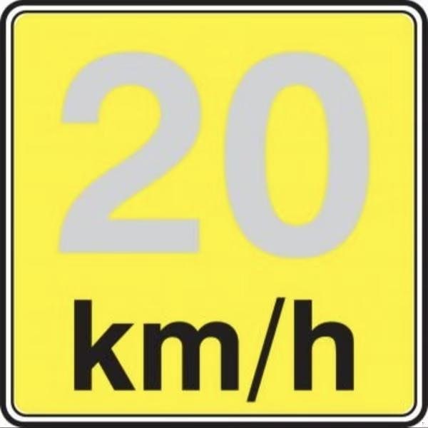 Accuform CANADIANSPECIF IC TRAFFIC SIGNS 24 in X FRW30830DP - main